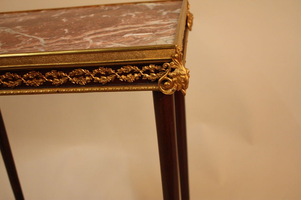 19th Century Bronze Doré French Table 1