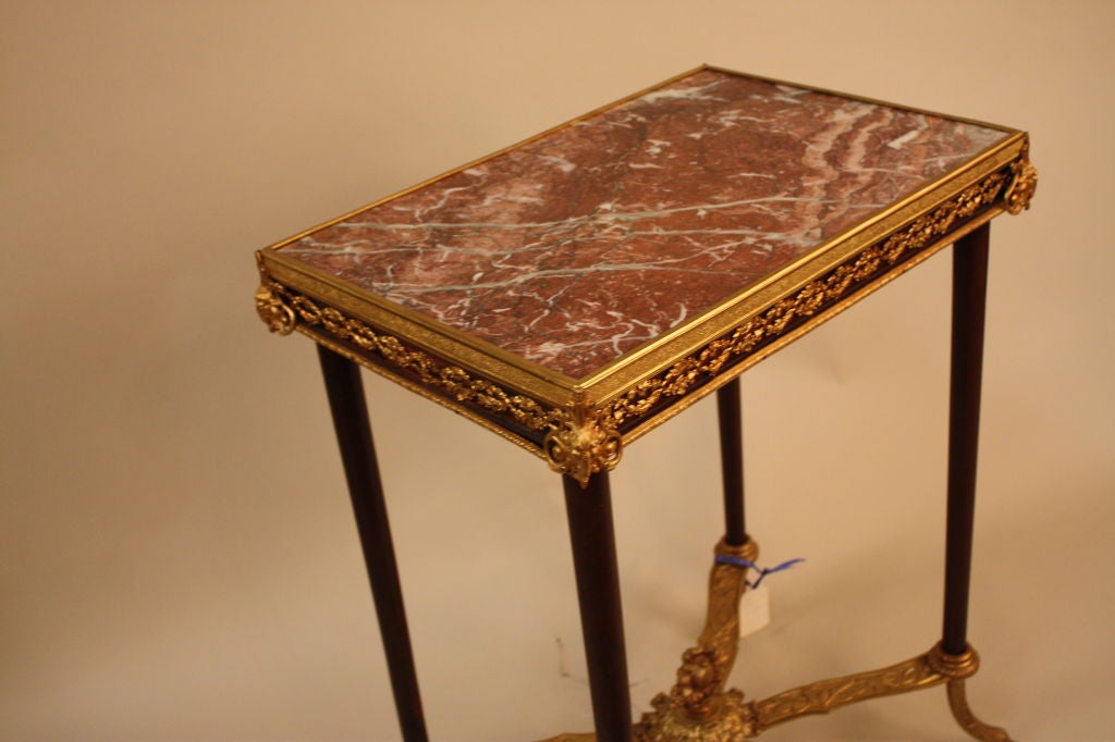 19th Century Bronze Doré French Table 4