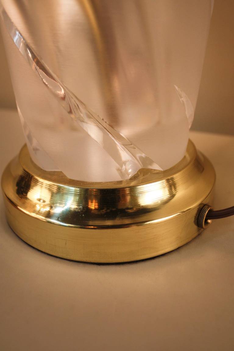 Lamp by Lalique at 1stDibs