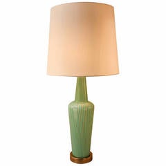 Midcentury Murano Glass Table Lamp