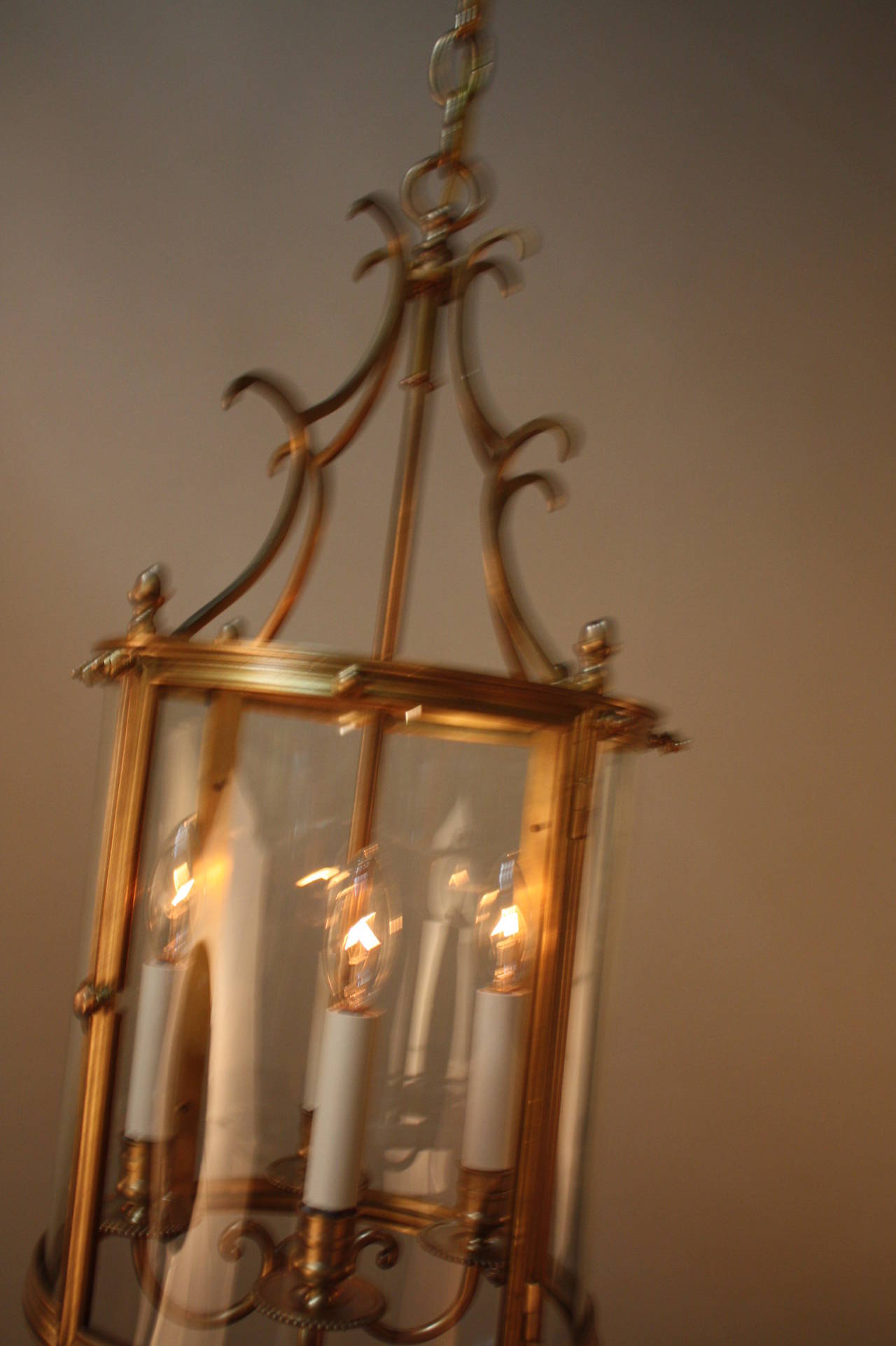 Classic French Bronze Lantern 2