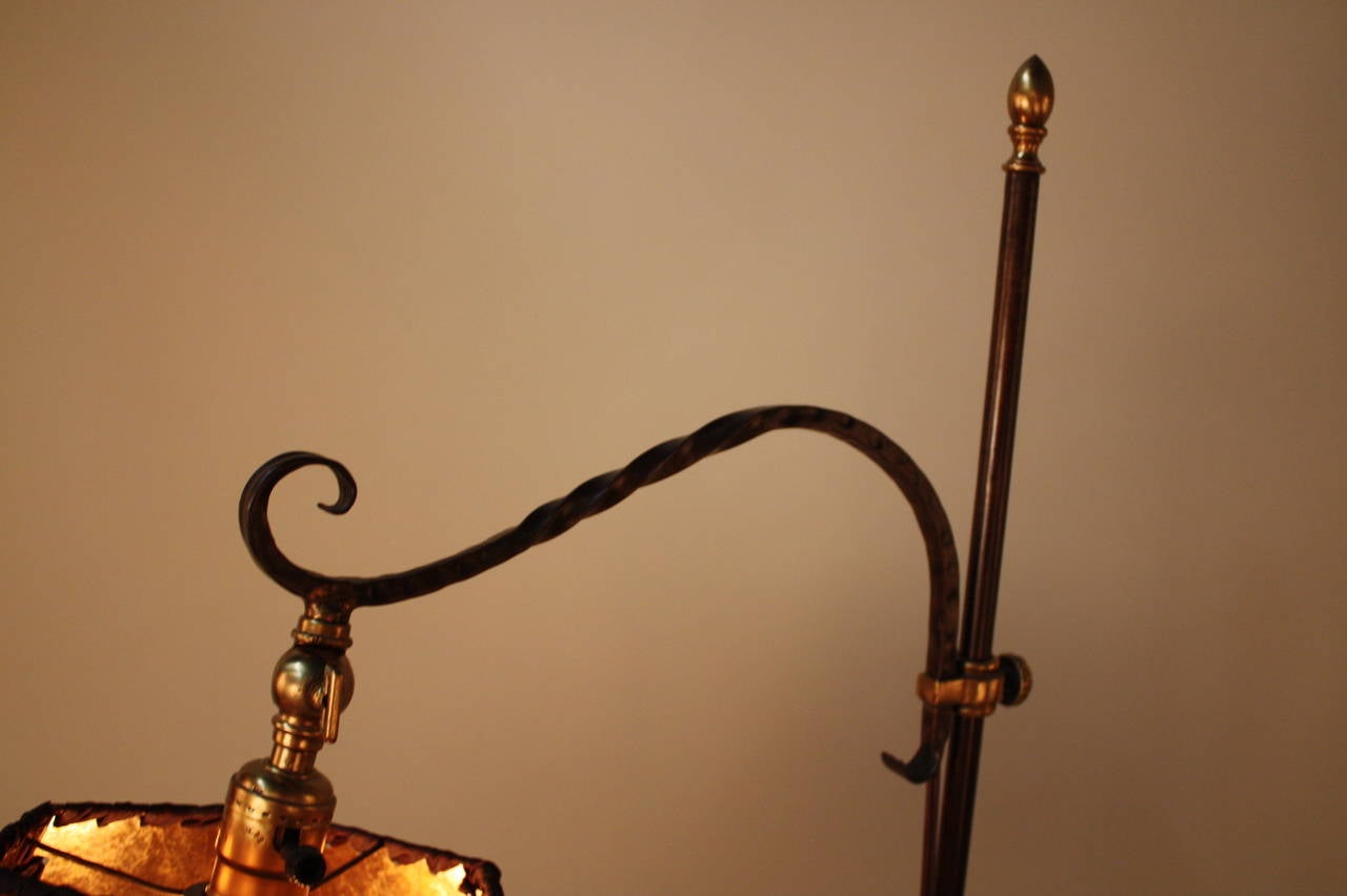 American Iron and Brass Adjustable Floor Lamp 1