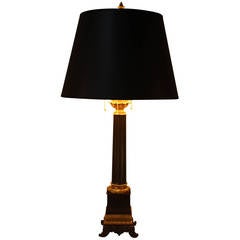 French 19th Century Empire Table Lamp