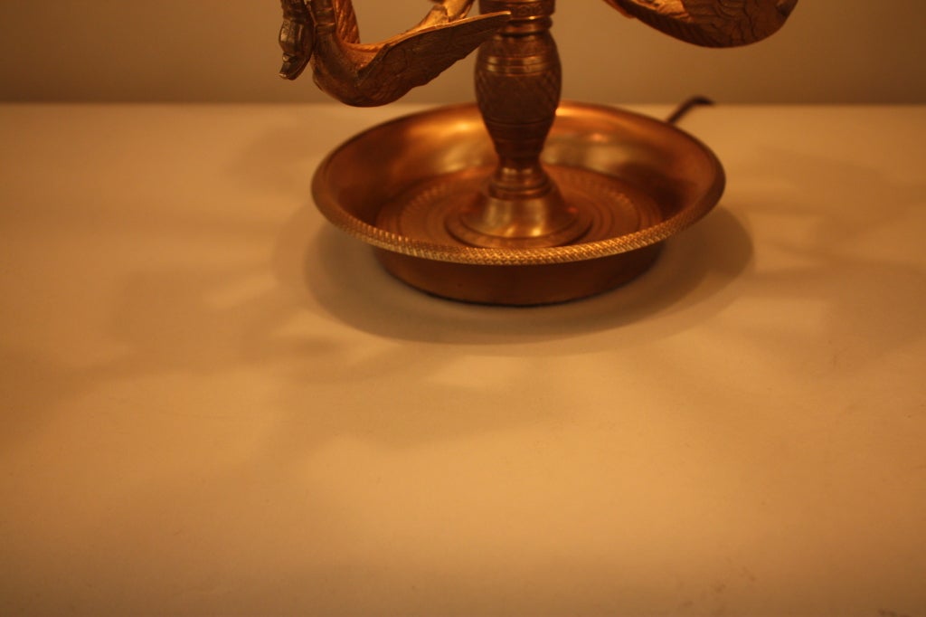 Bronze French Bouillotte Lamp