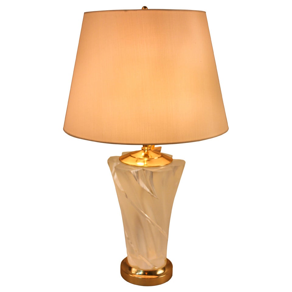 Lamp by Lalique