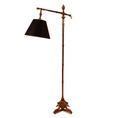 American Bronze Floor Lamp