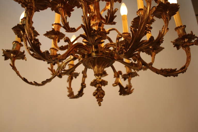 height adjustment light pendant French Bronze Chandelier at 19th c. 1stdibs