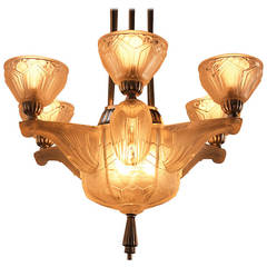 Art Deco Chandelier by Hanots