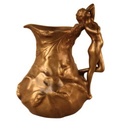 Art Nouveau Bronze By J. Garnier