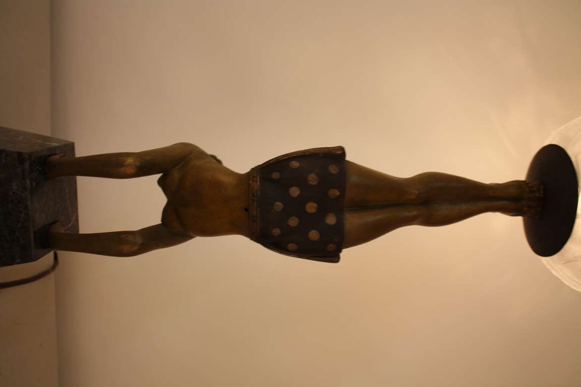 Mid-20th Century 1930's Art Deco Table Lamp