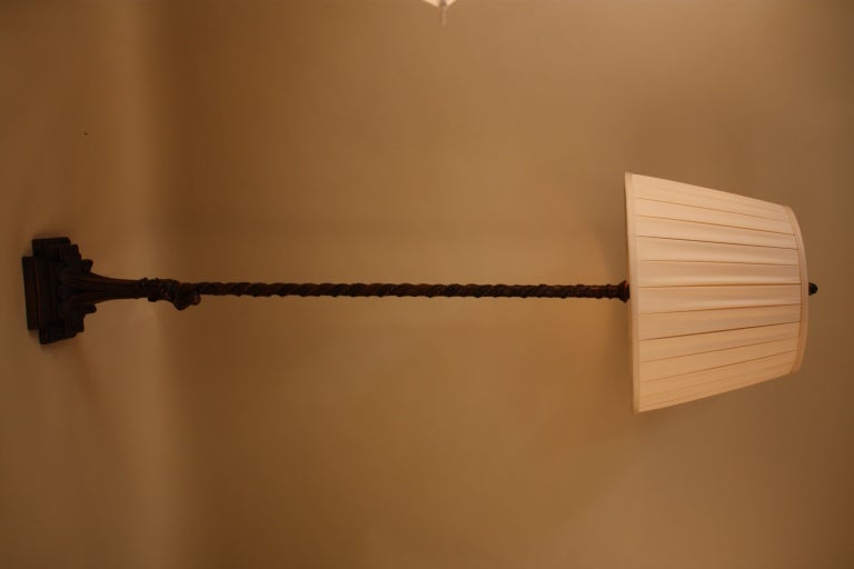 American Bronze Floor Lamp