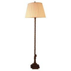 American Bronze Floor Lamp