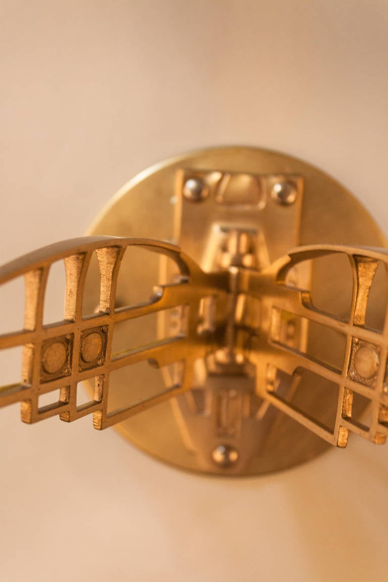 20th Century Pair of Piano Wall Sconces