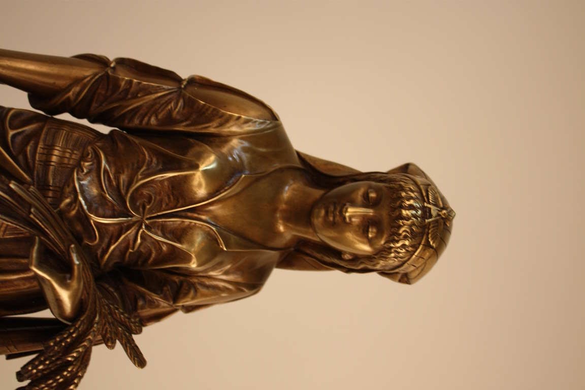 bouret bronze sculpture