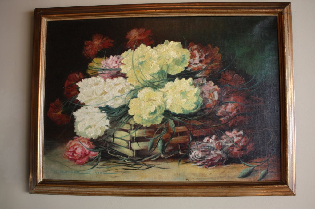 American Oil Painting In Good Condition In Fairfax, VA