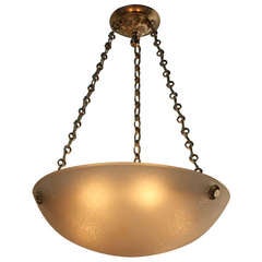 1930's French Ceiling Light