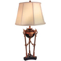 19th c. Second Empire Table Lamp