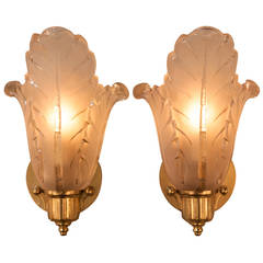 Art Deco Wall Sconces by Ezan