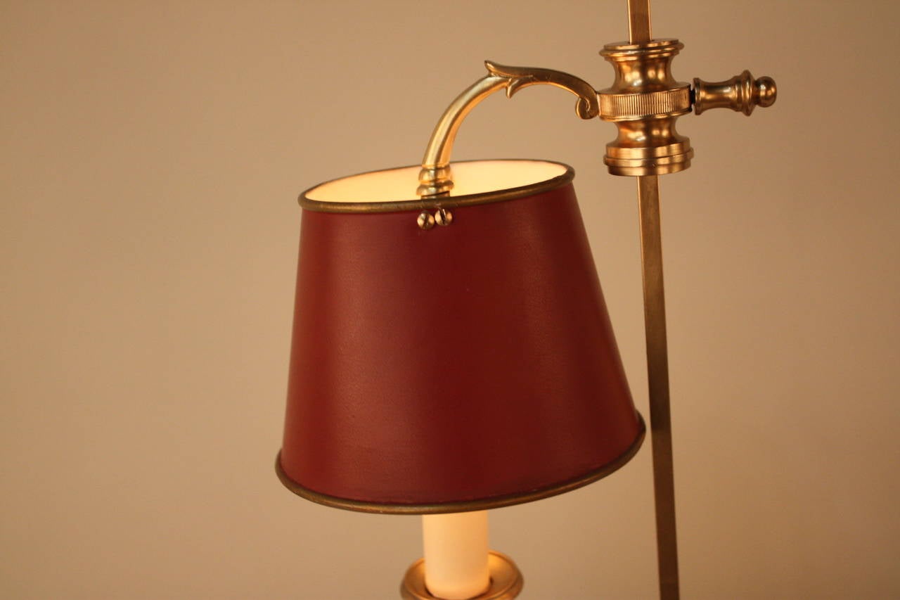 Petit Bouillet Empire Table Lamp In Good Condition In Fairfax, VA