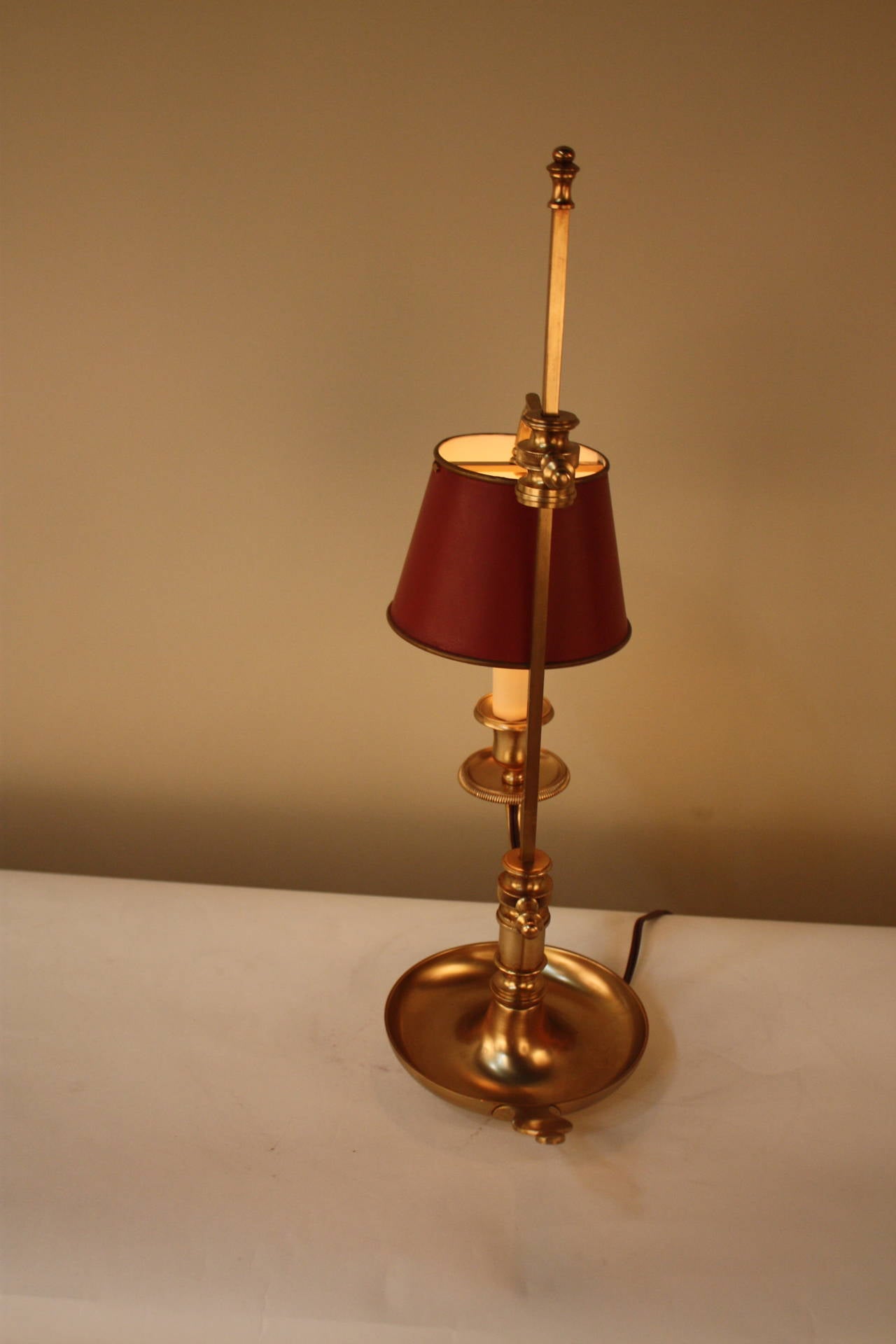Early 20th Century Petit Bouillet Empire Table Lamp