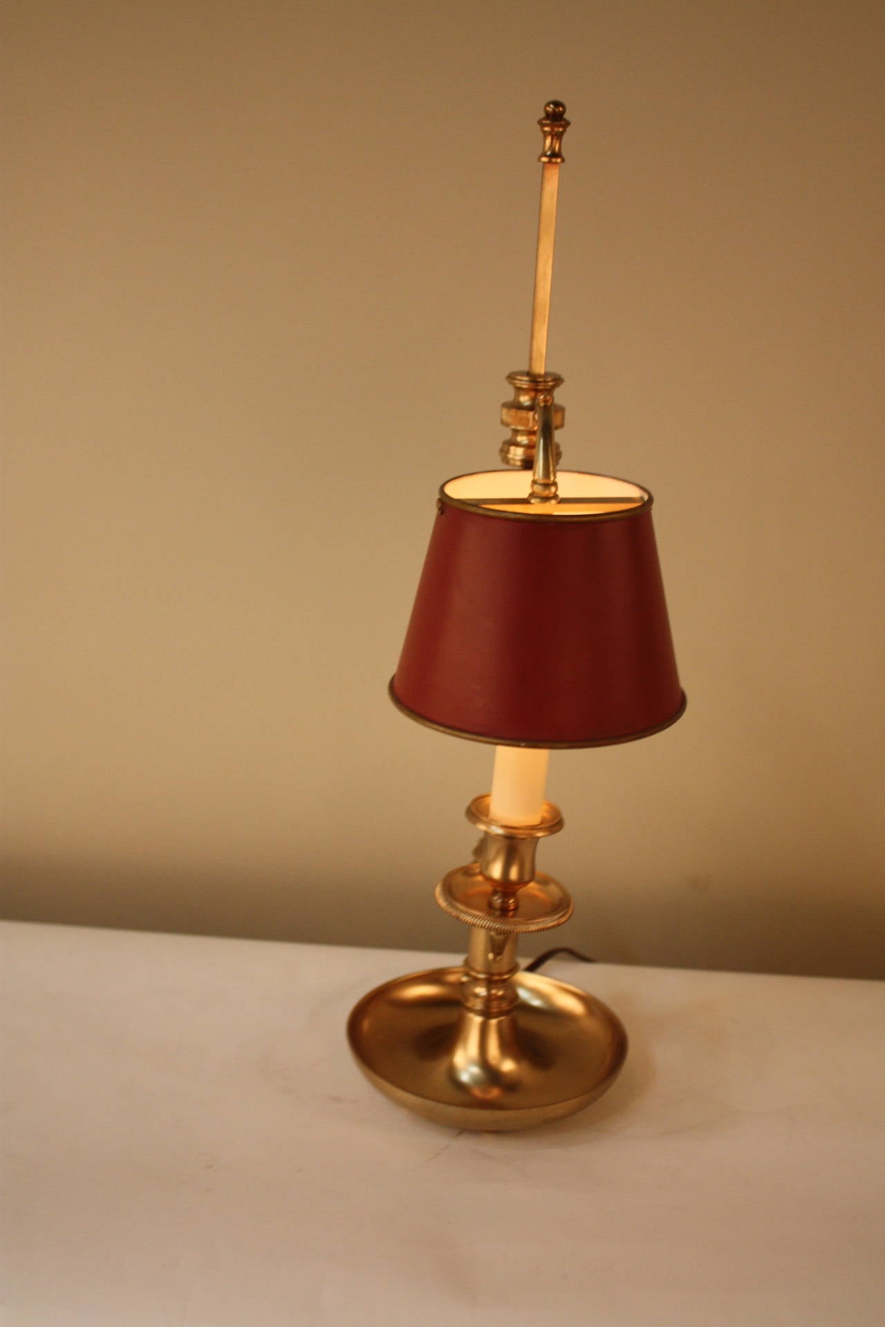 Bronze Petit Bouillet Empire Table Lamp