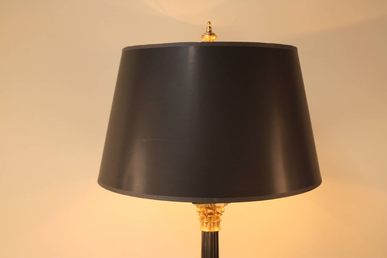 Gibraltarian French Bronze Table Lamp