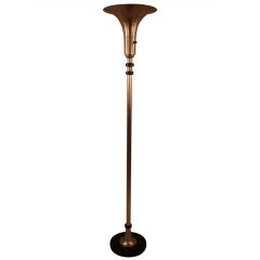 Antique American Art Deco Floor Lamp