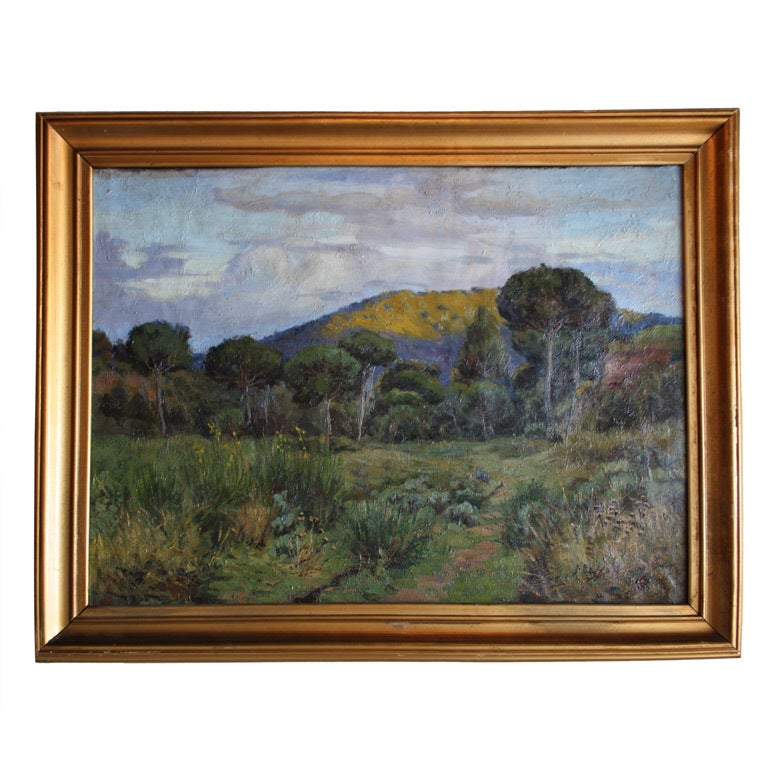 Spanish Landscape Oil Painting
