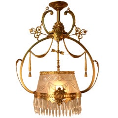 French Bronze Chandelier