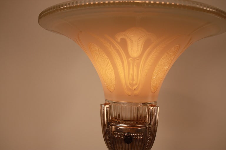 20th Century  American Torchiere Floor Lamp