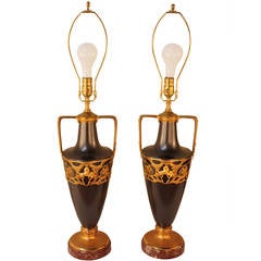Art Nouveau Lamps by Kayser