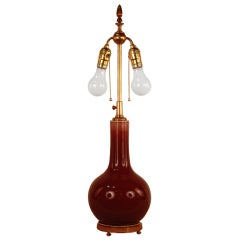 Sang-de-boeuf Table Lamp