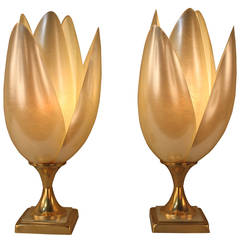 Pair of Table Lamps by Rougier