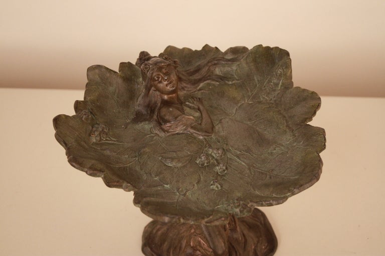 Art Nouveau Compote By Alfred Foretay 1