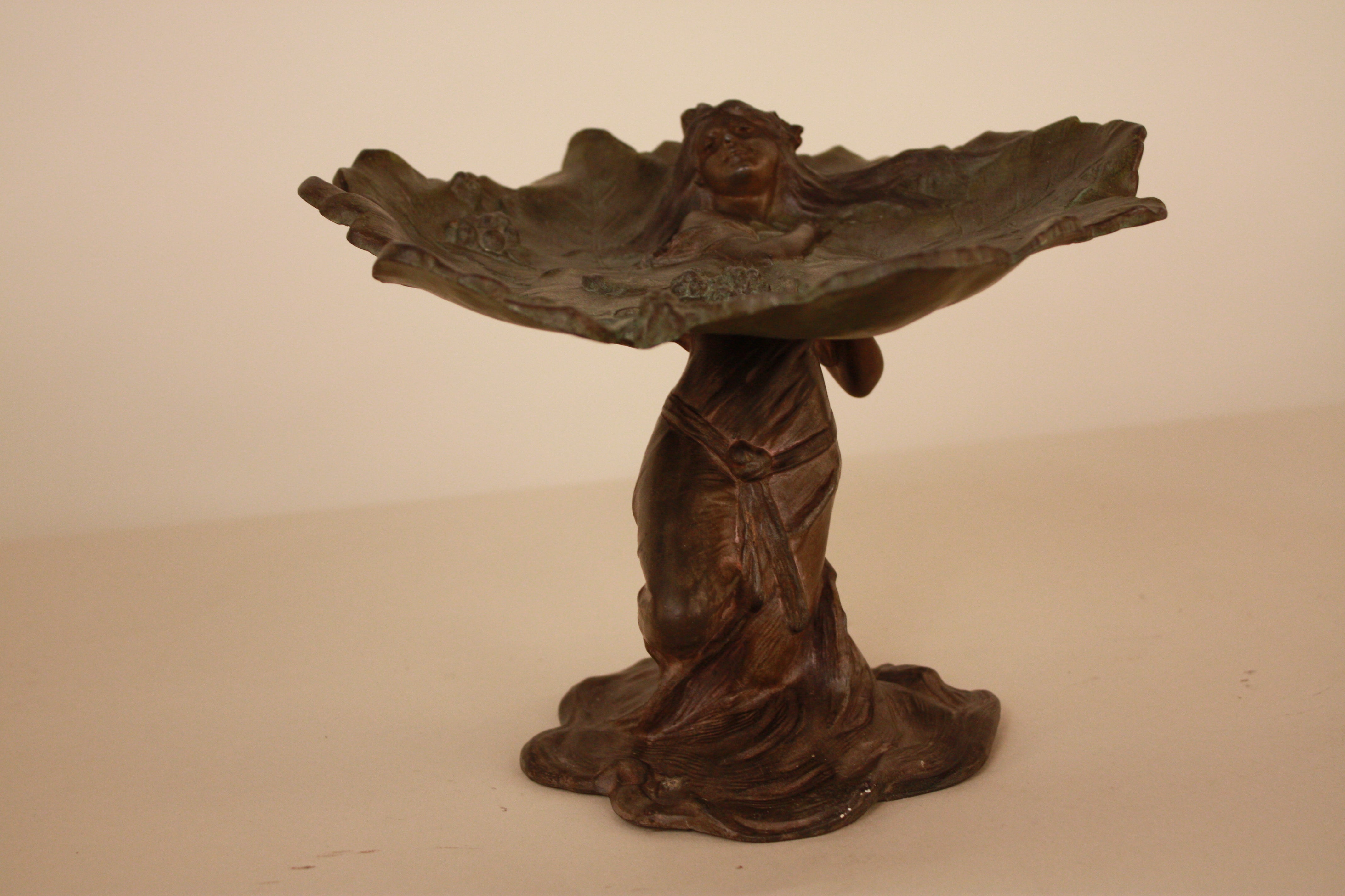 Art Nouveau Compote By Alfred Foretay