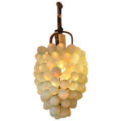 Opaline Grapes Pendant Light