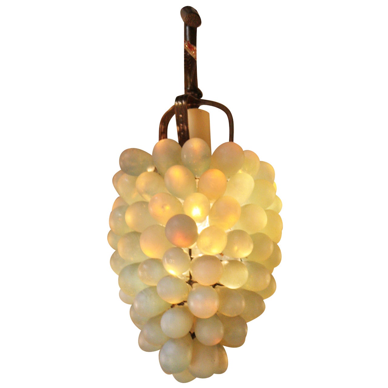 Opaline Grapes Pendant Light