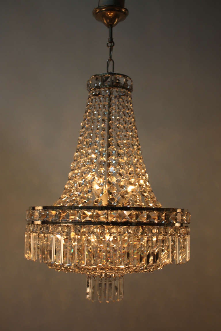 Spanish Crystal Chandelier at 1stdibs