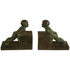 Art Deco Bookends by Janle