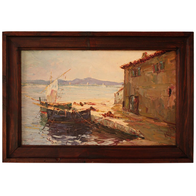 French Impressionist Oil Painting