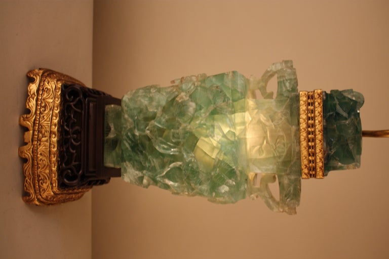 Chinese Jade Lamp 1