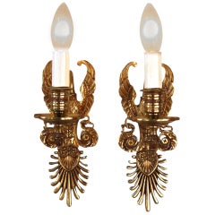 Pair of Empire Style Wall Sconces
