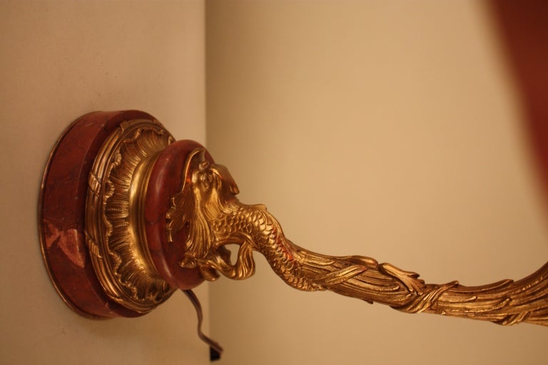 French Art Nouveau Table Lamp