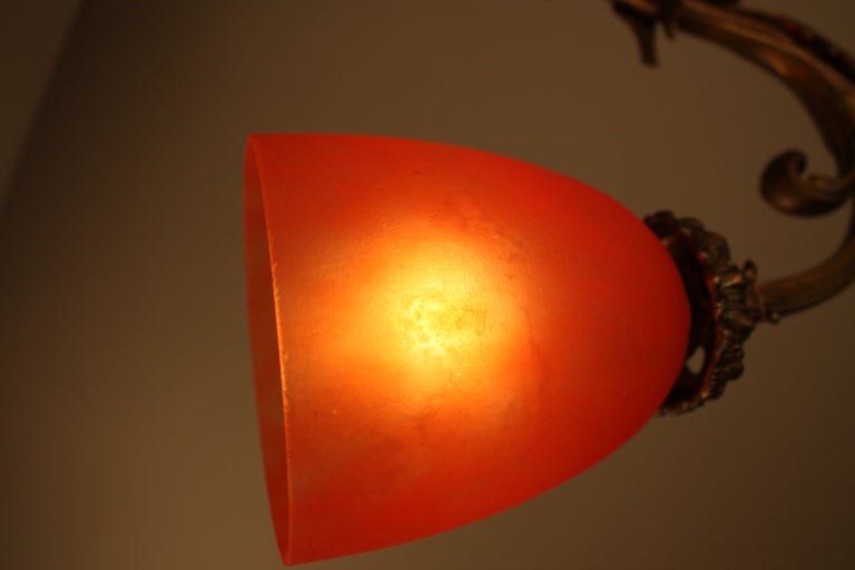 20th Century French Art Nouveau Table Lamp