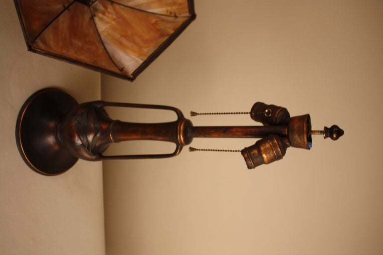 American Art Nouveau Table Lamp 2