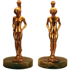 Pair of Art Deco Table Lamps