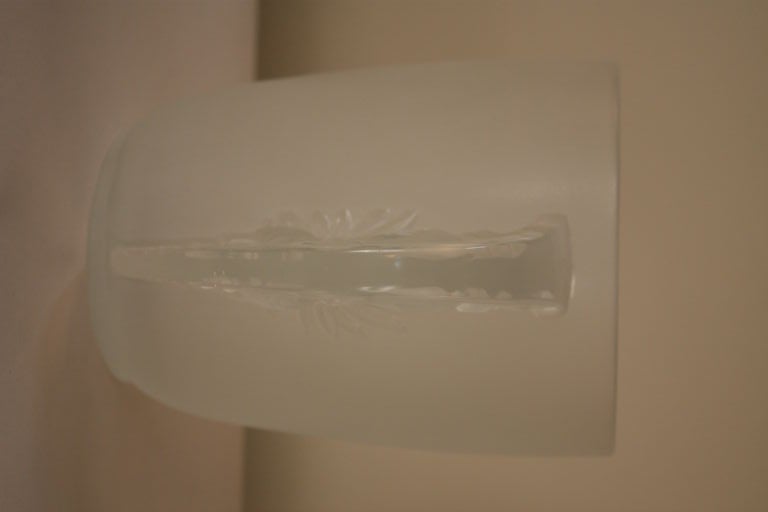 Art Deco Crystal Vase In Good Condition In Fairfax, VA