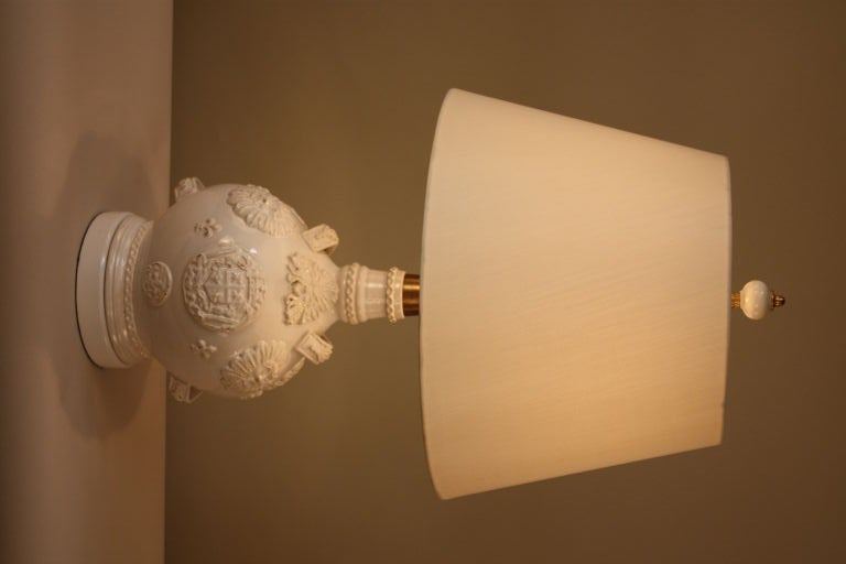 Spanish Pottery Table Lamp