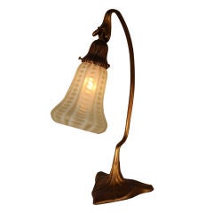 French Art Nouveau Lamp