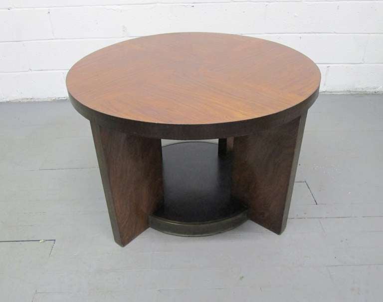 Emil Gerstel Rosewood Art Deco Gueridon Table